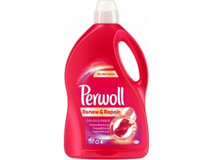 Perwoll univerzální prací gel Renew&Repair Color&Faser, 50 dávek, 3l